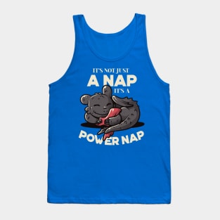 It’s Not Just a Nap, It’s A Power Nap Cute Lazy Dragon Gift Tank Top